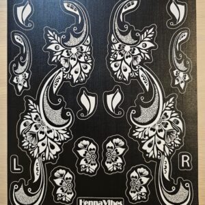 HennaVibes henna silk stencil